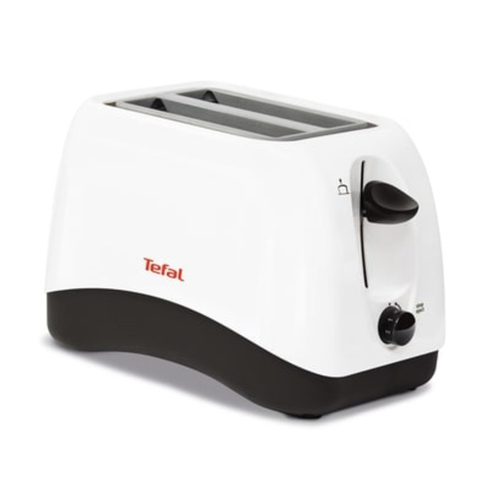 Tefal Тостер Delfini2, 850Вт, пластик, білий+чорний