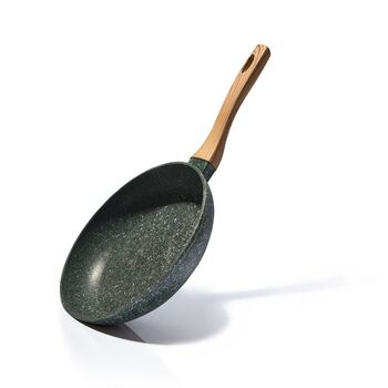 Сковорода Fissman MONBLANE STONE 24x4,9см GREEN (4275)