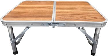 Складной кемпинговый стол с регулируемой высотой Preiswert & Gut