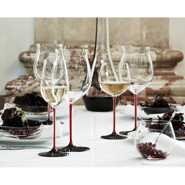 Келих для білого вина Монраше, червоний/чорний Black Series Collector's Edition Riedel