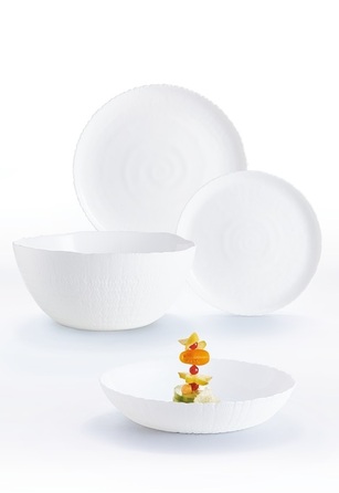 Сервиз Luminarc Ammonite White, 19 предметов (6581640)