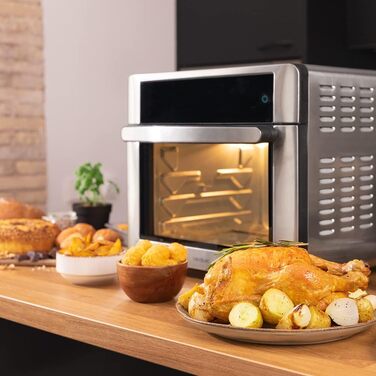 Аэрофритюрница 1600 Вт 30 л, сталь Bake&Fry 3000 Touch Cecotec