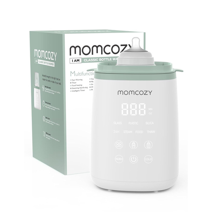 Підігрівач для дитячого молока, білий Momcozy