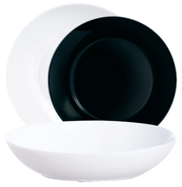 Сервиз Luminarc Apy Black&White, 18 предметов (7196057)