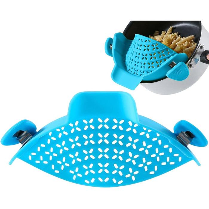 Силіконовий друшляк із застібкою для каструль Fulenyi