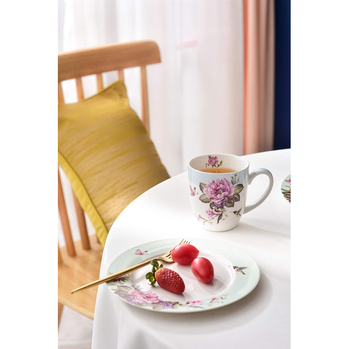 Порцелянові десертні тарілки набір з 4 шт 17,8 см London Boutique