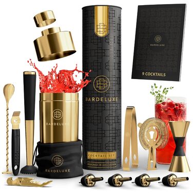 Набір для коктейлів преміум-класу 12 предметів BarDeluxe
