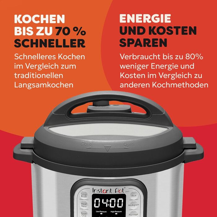 Електрична мультиварка 5,7 л 1000 Вт Instant Pot