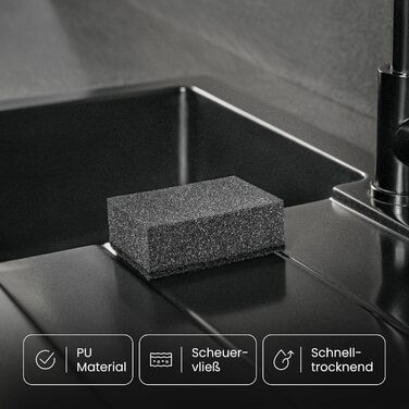 Набор губок для мытья посуды 12 шт. Black Sweden Home