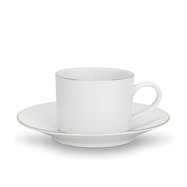 Набір Fissmanз 2-х кухлів FLOREE 240 мл з блюдцем порцеляна (3669)