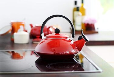 Чайник 1,6 л емальований вишнево-червоний Zen Le Creuset