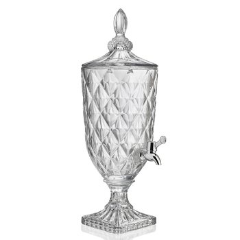 Стеклянный диспенсер для напитков с краном 3 л ZEERSHEE