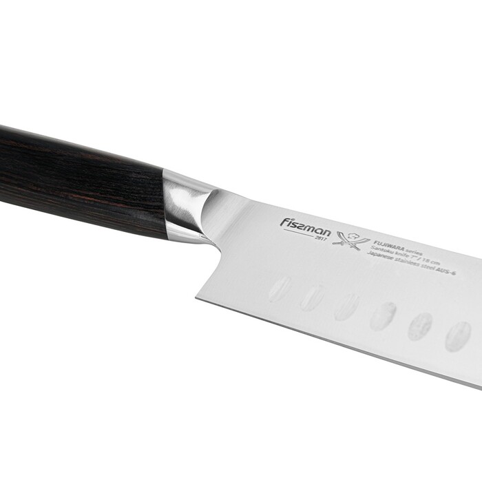 Нож сантока Fissman FUJIWARA 18 см сталь AUS-6 (2817)