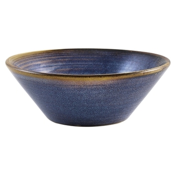 Миска конусная 14 см, 310 мл, Terra Porcelain Aqua Blue, GenWare