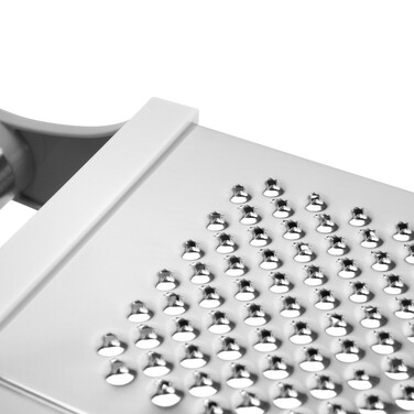 Терка чотиристороння Fissman 24,5 см нержавіюча сталь (18614)