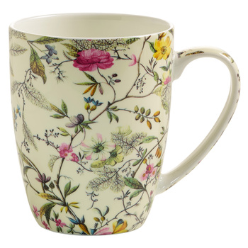 Кружка для чая Maxwell Williams Summer Blossom KILBURN, фарфор, 12 х 8,5 х 10,5 см, 400 мл