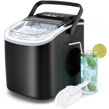 Льодогенератор 1,2 л чорний PALINTH