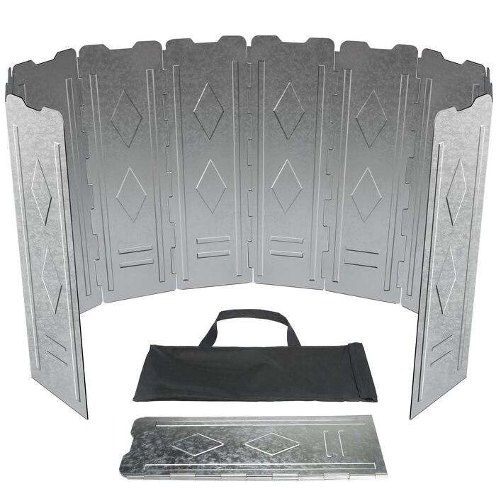 Ветрозащитный экран для кемпинговой плиты 150 х 50 см Sexyhot