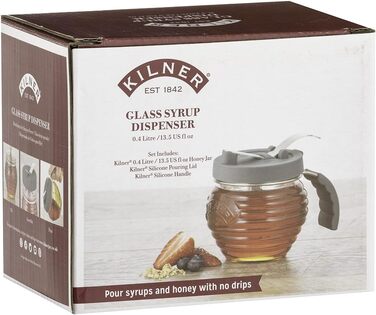 Диспенсер для сиропа стеклянный 400 мл Kilner