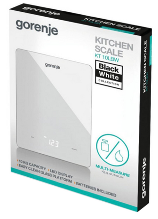 Ваги кухонні Gorenje KT 10 LBW (6950951)