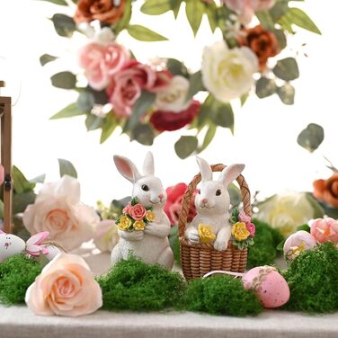 Набір із 2 пасхальних зайчиків 16 см Valery Madelyn