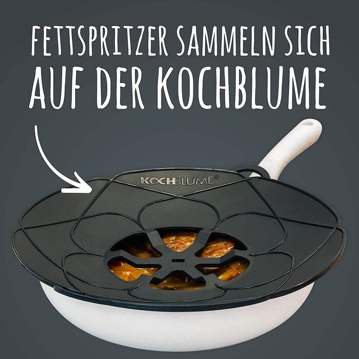 Силіконовий захист від википання для каструль і сковорідок Kochblume