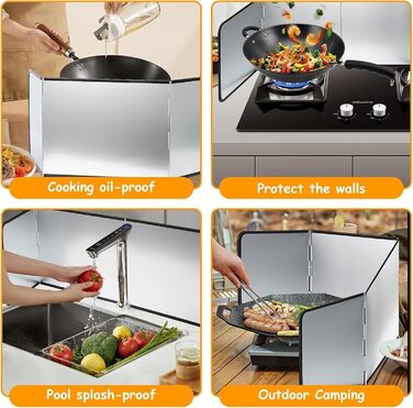 Посторонняя защита от брызг 96 х 30 см Generisch