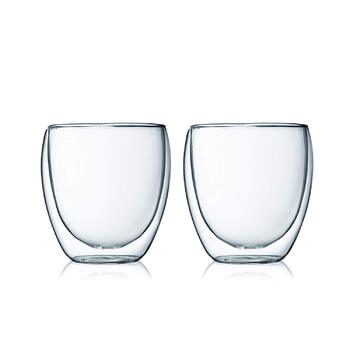 Набір склянок з подвійними стінками, 0,25 л, 2 предмета, Pavina Bodum