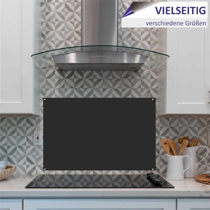 Кухонний фартух бризкозахисний екран 60 х 55 см INDIGOS