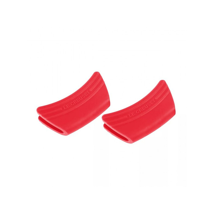 Прихватка для сковороды силиконовая набор 2 предмета красная Le Creuset
