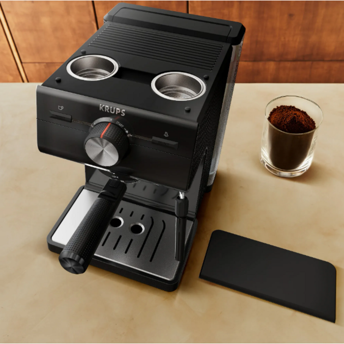 Кавоварка еспресо Krups XP381810 OPIO BLK (7076115)