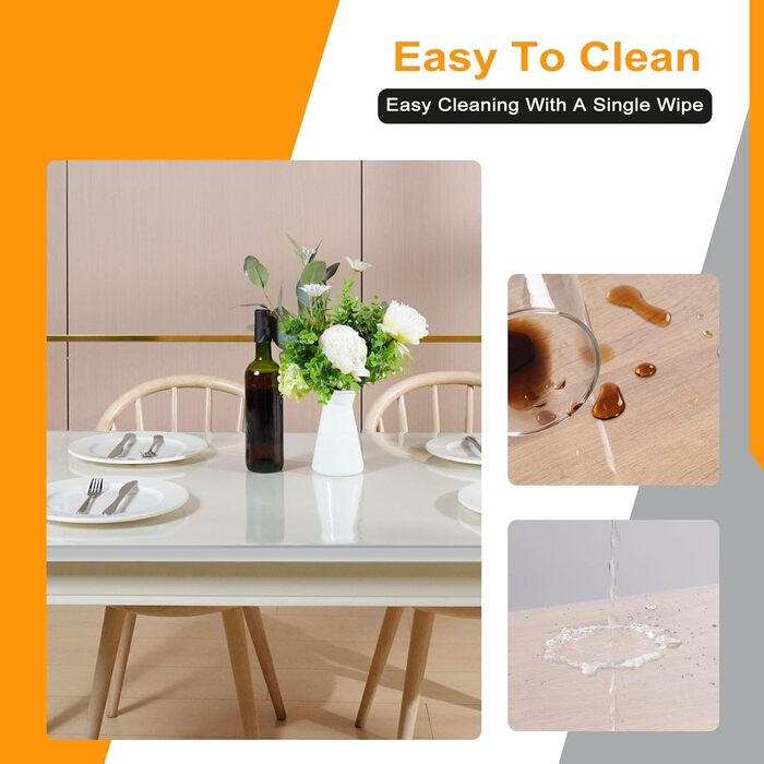 Скатертина для столу 180 х 90 см WOLTU