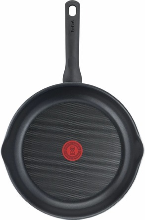 Сковорода с крышкой Tefal Day by Day, 20см, с крышкой, алюминий, бакелит, стекло, черный