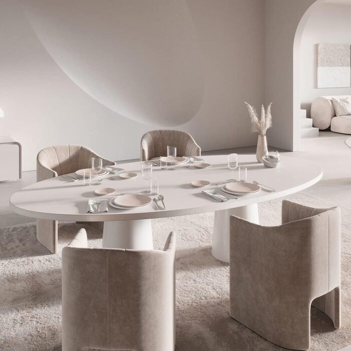 Обеденная тарелка бежевого цвета, фарфор 24 см NewMoon Beige Villeroy & Boch