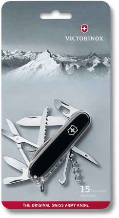 Ніж швейцарський 15 функцій, 91 мм, Victorinox Huntsman