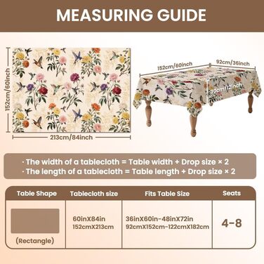 Скатертина для столу 213 х 152 см ANATTASOUL