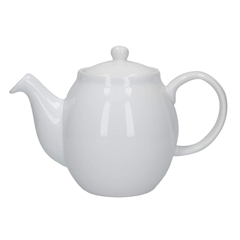 Чайник заварювальний London Pottery PRIME, кераміка, білий, 1500 мл
