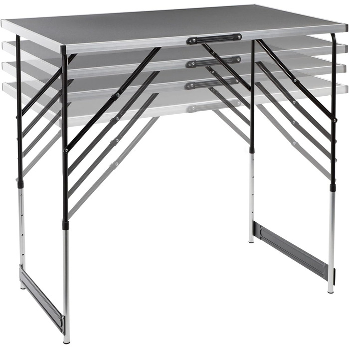 Кемпинговый стол с регулируемой высотой 100 x 60 см Spetebo