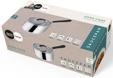 Tefal Ківш 18 см (2.2 л) Jamie Oliver Home Cook, нержавіюча сталь