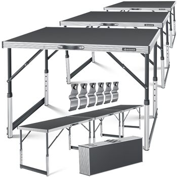 Професійний стіл 3-секційний 100 x 60 см KESSER