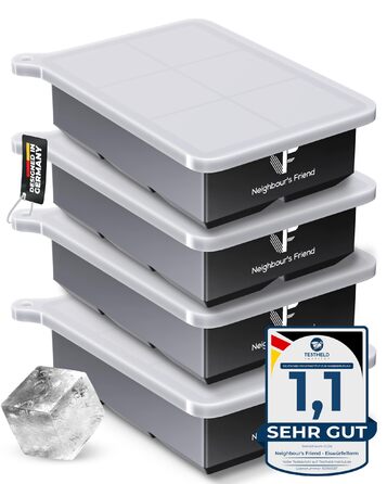 Набор форма для льда 4 шт Neighbour's Friend