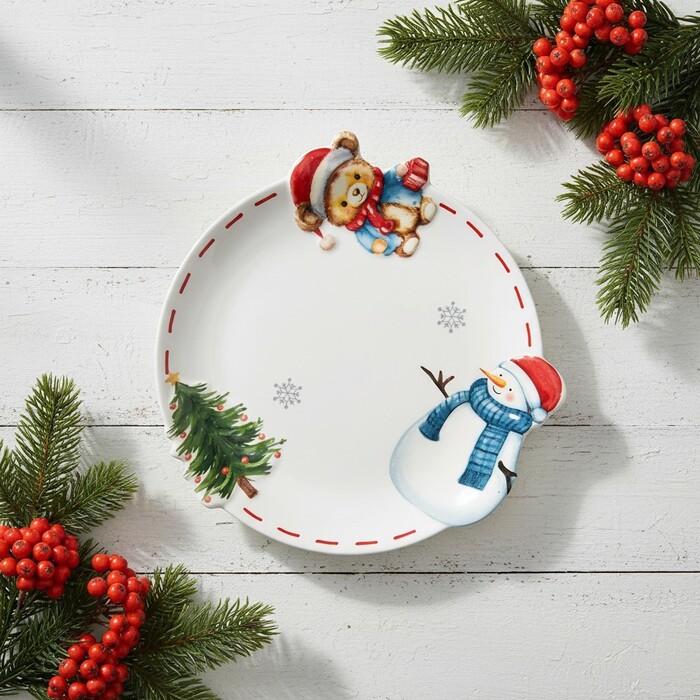 Тарілка 20 см Fissman доломіт (0369)