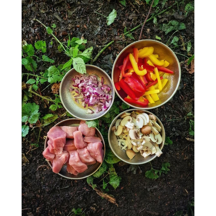 Серебряная миска для кемпинга 500 мл SILVERANT