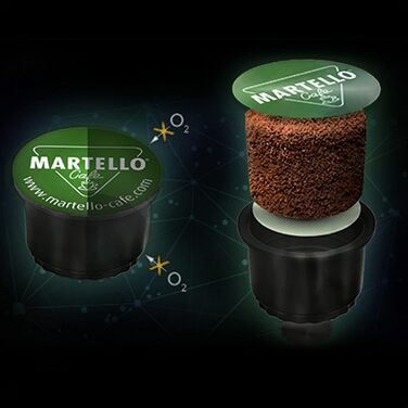 Кофемашина капсульная белая Sensual Martello