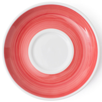 34411 Блюдце 14,5 см Red для серій 'Verona/Torino/Bari/Palermo Millecolori Hand Painted'
