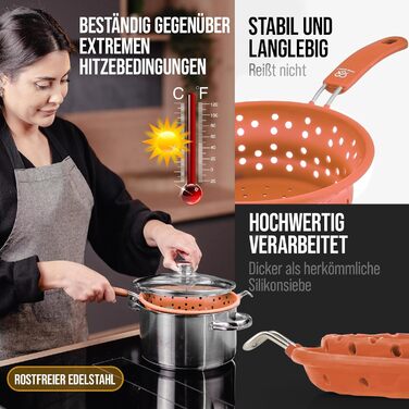 Складаний друшляк 3-в-1HOME SUPPLY