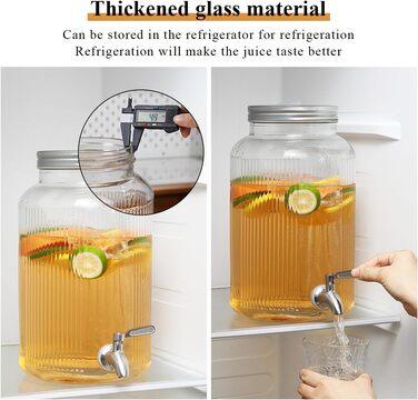 Диспенсер для напоїв з краном 5,5 л Evanda