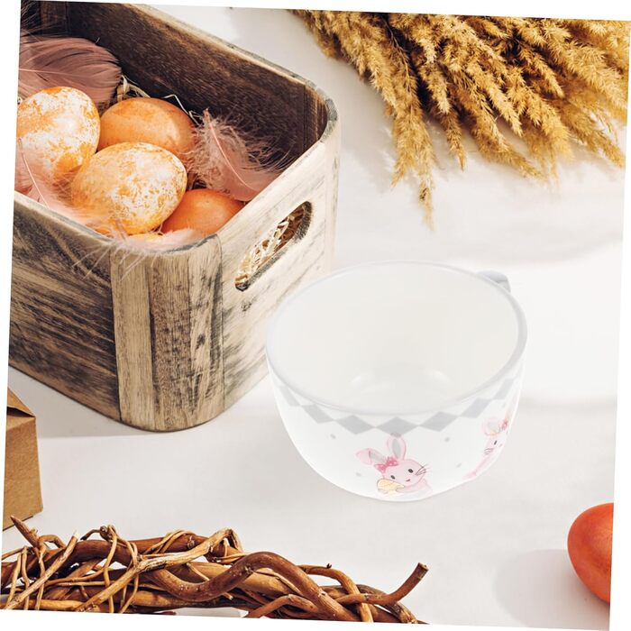 Керамічна миска для супу з ручкою 450 мл LABRIMP