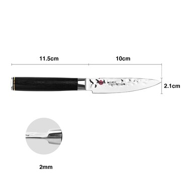 Овочевий ніж Fissman KOJIRO 10 см (2563)