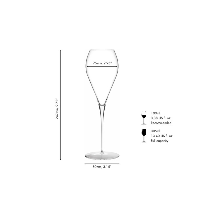 Келих для шампанського 305 мл, Manufaktur Bellorotondo Riedel